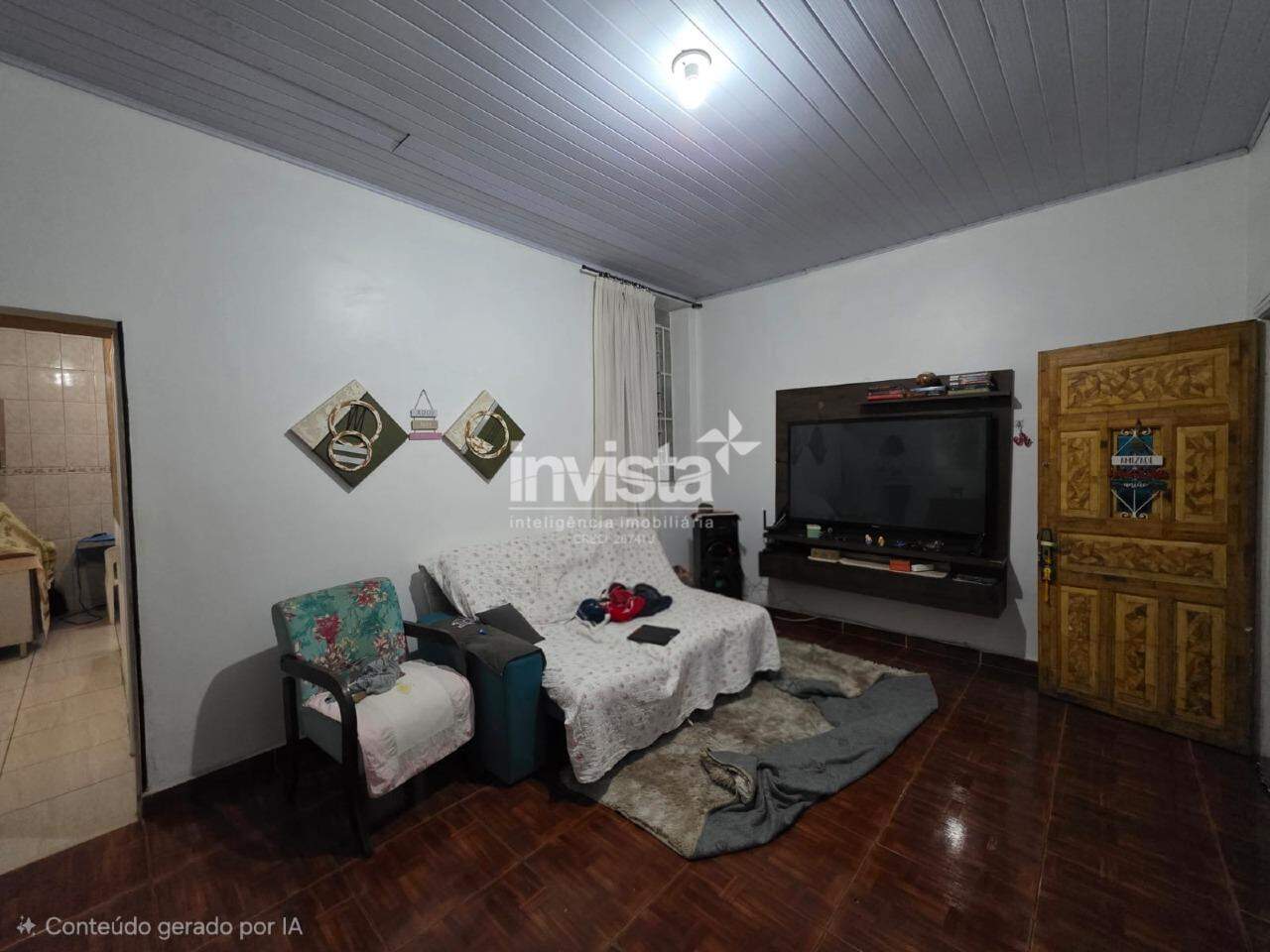 C&oacute;digo: 43795 R$ 450.000,00 Casa &agrave; venda em Santos-SP no bairro Vila Mathias, com 3 dormit&oacute;rios e 80m&sup2; 80 m&sup2; 3 quartos 0 vagas - Santos