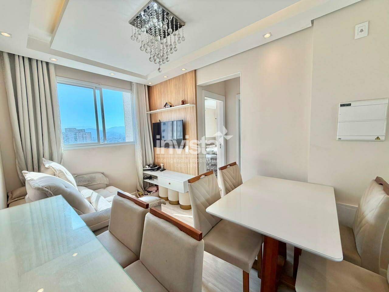 C&oacute;digo: 43802 R$ 315.000,00 Apartamento &agrave; venda em Santos-SP no bairro AREIA BRANCA, com 2 dormit&oacute;rios e 40m&sup2; 40 m&sup2; 2 quartos 1 vaga - Santos