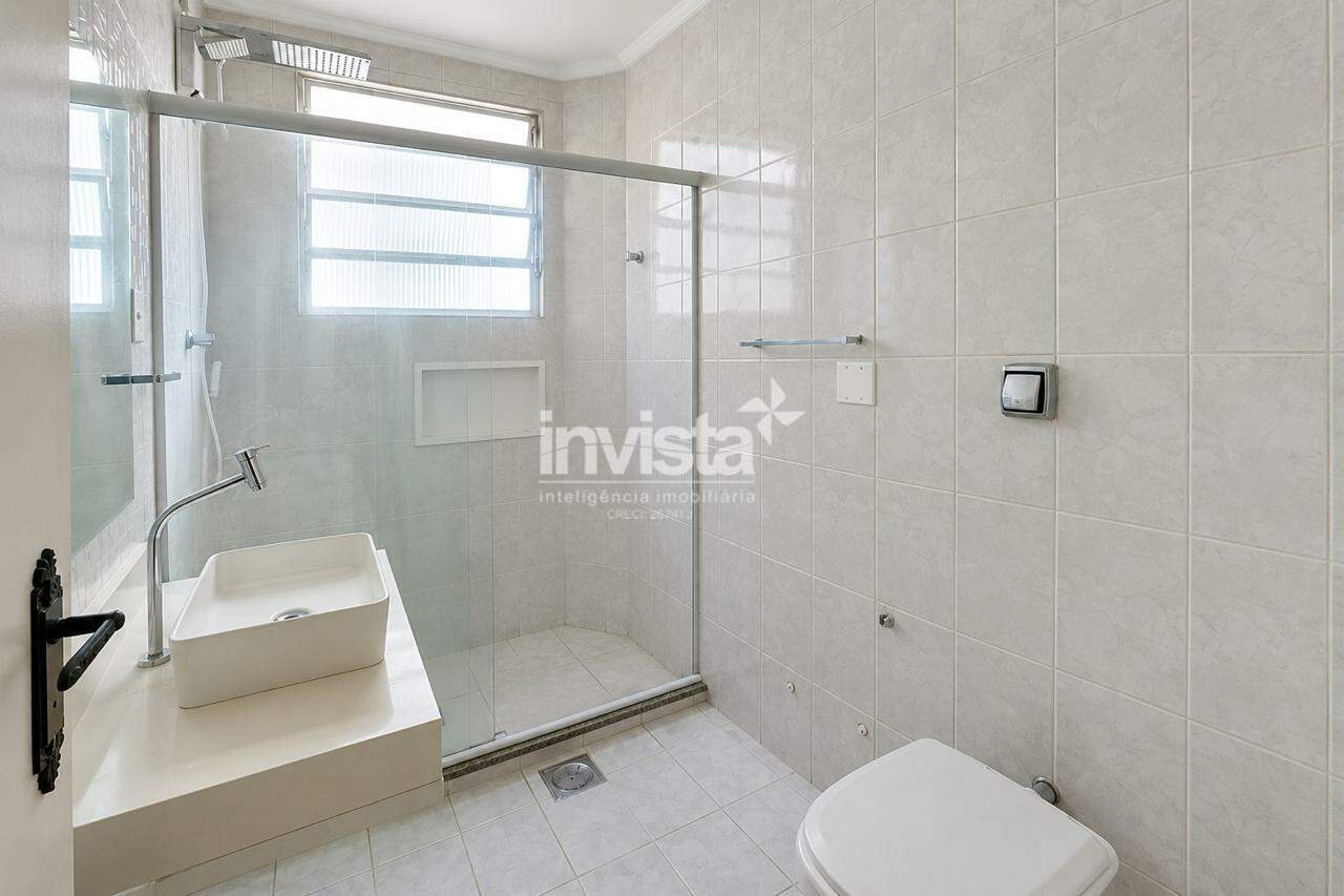 Apartamento de 02 dormit&oacute;rios para loca&ccedil;&atilde;o no Gonzaga &ndash; APARTAMENTO NO PRIMEIRO ANDAR PR&Eacute;DIO SEM ELEVADOR - Santos