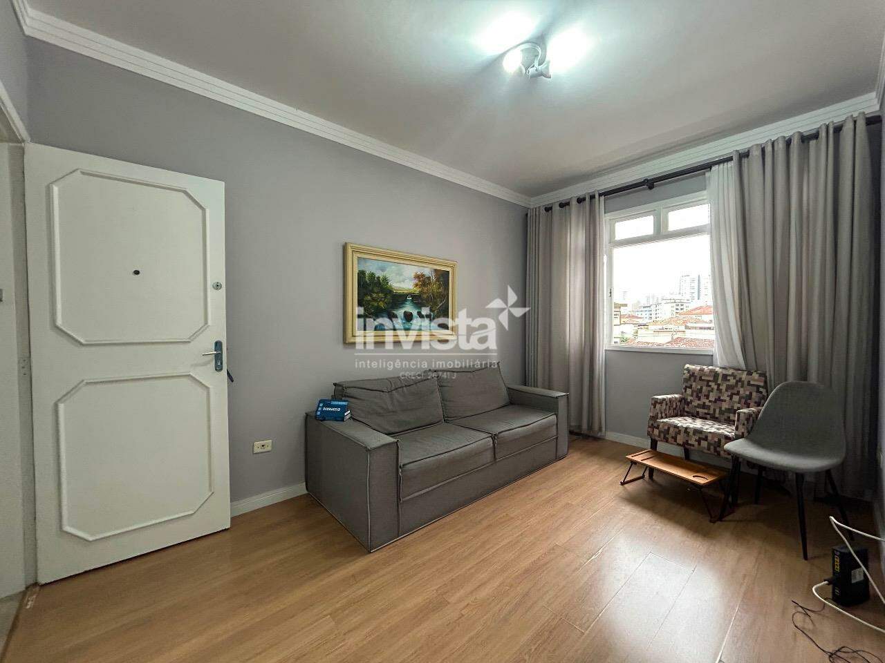 C&oacute;digo: 43852 R$ 380.000,00 Apartamento &agrave; venda em Santos-SP no bairro Embar&eacute;, com 2 dormit&oacute;rios e 73m&sup2; 73 m&sup2; 2 quartos 1 vaga - Santos