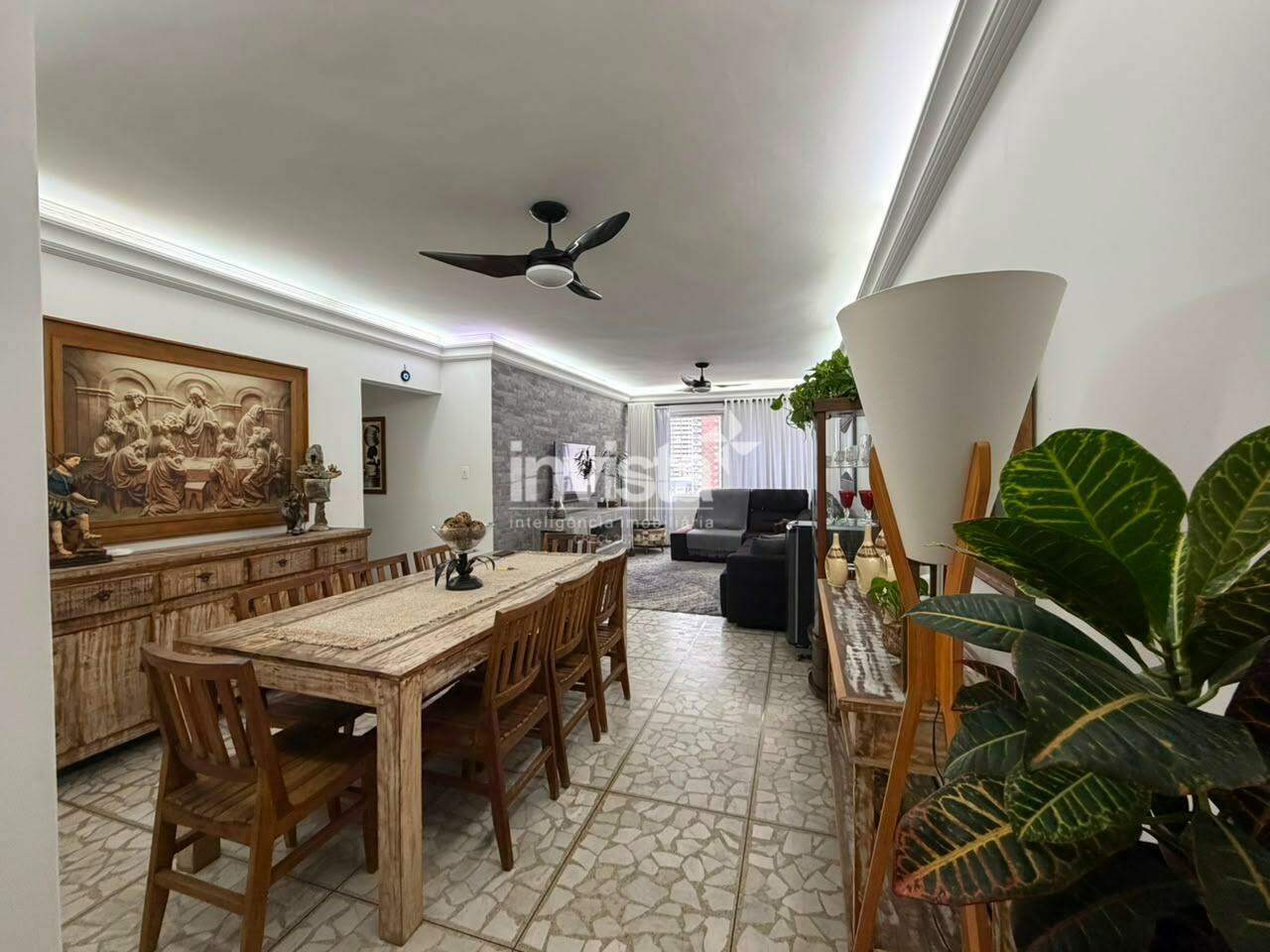 C&oacute;digo: 43856 R$ 1.100.000,00 Apartamento &agrave; venda em Santos-SP no bairro Boqueir&atilde;o, com 3 dormit&oacute;rios e 186m&sup2; 186 m&sup2; 3 quartos 1 vaga - Santos