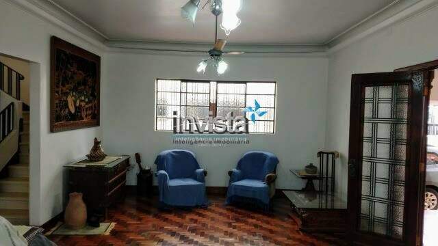C&oacute;digo: 43858 R$ 14.000,00 Casa para alugar em Santos-SP no bairro Boqueir&atilde;o, com 3 dormit&oacute;rios e 307m&sup2; 307 m&sup2; 3 quartos 4 vagas - Santos