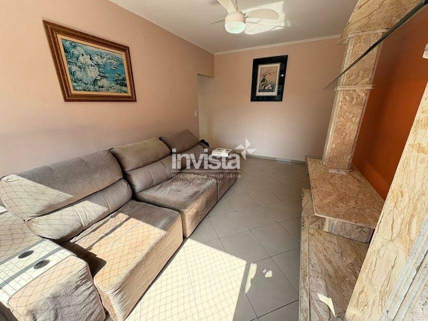 C&oacute;digo: 43861 R$ 3.000,00 Apartamento para alugar em Santos-SP no bairro Encruzilhada, com 3 dormit&oacute;rios e 90m&sup2; 90 m&sup2; 3 quartos 1 vaga - Santos