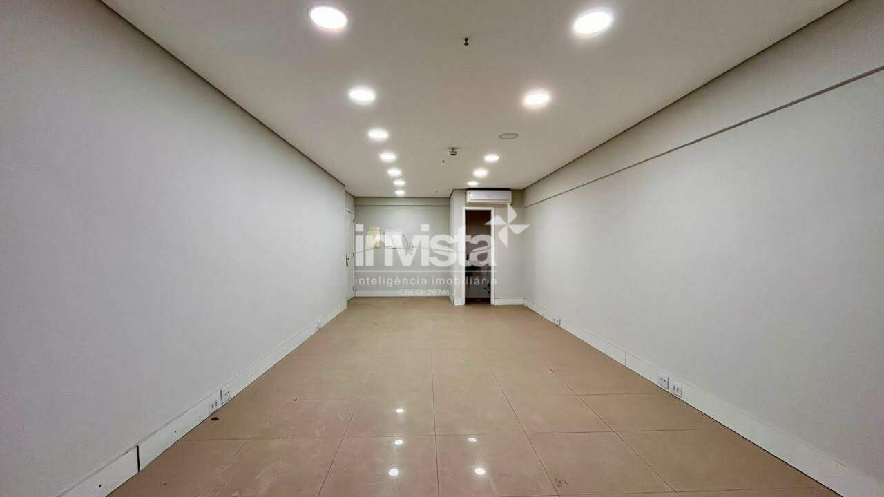 Sala Comercial para aluguel no bairro Encruzilhada - Santos