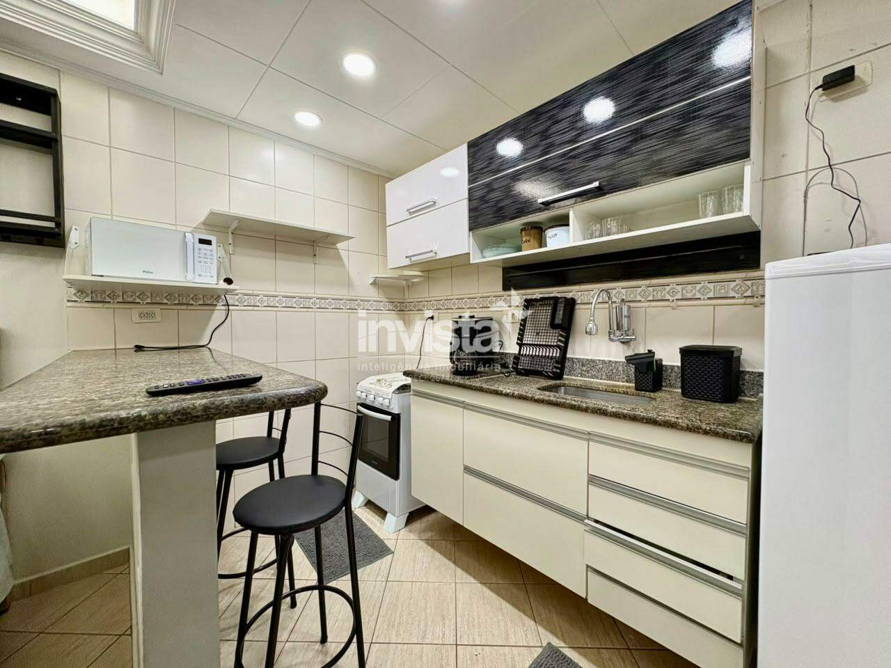 Apartamento para aluguel no bairro Ponta da Praia - Santos