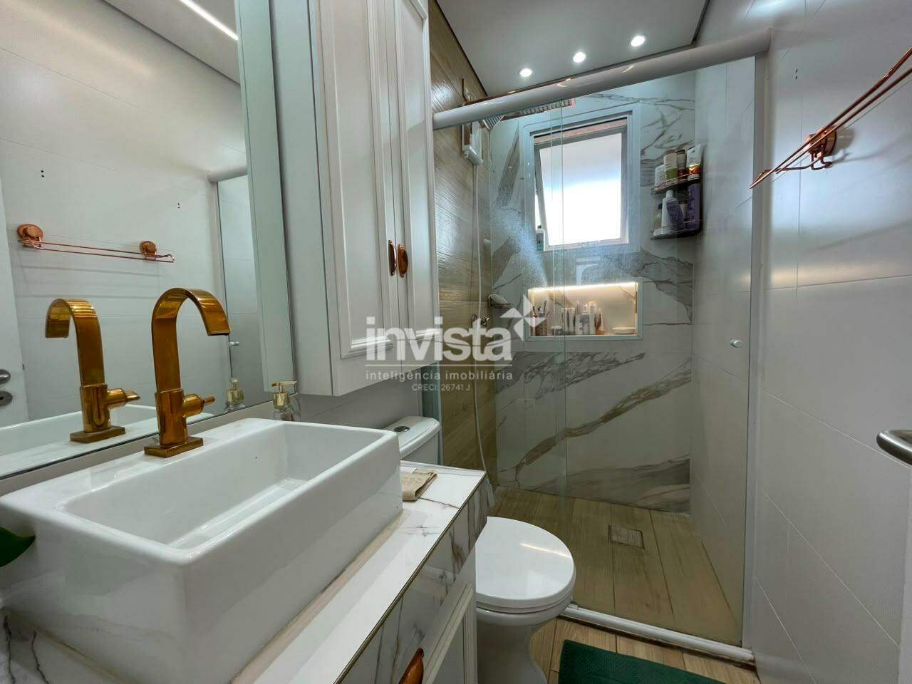 Apartamento para aluguel no bairro Campo Grande - Santos