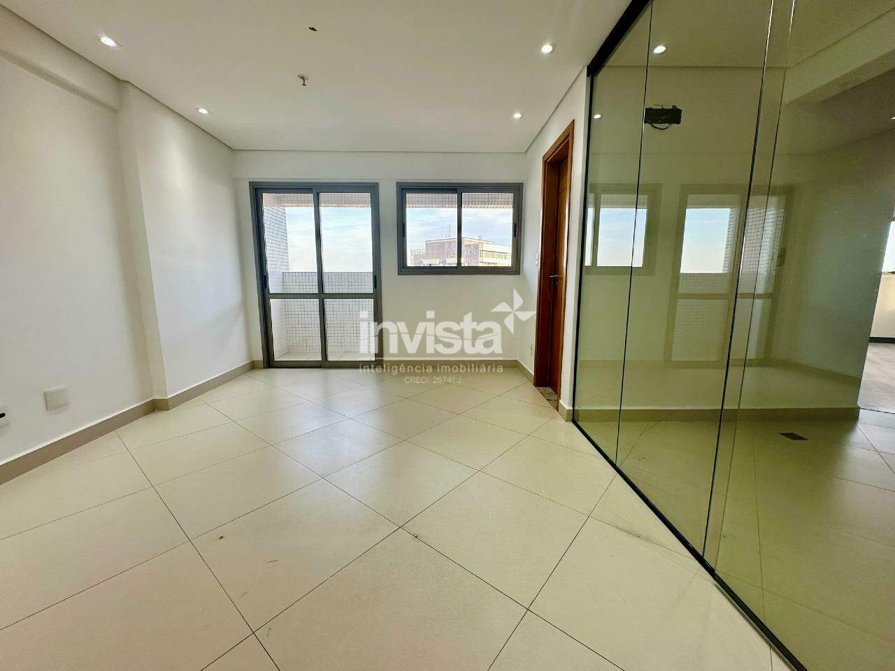 C&oacute;digo: 43881 R$ 3.325,00 Sala Comercial para alugar em Santos-SP no bairro Boqueir&atilde;o, com 0 dormit&oacute;rio e 63m&sup2; 63 m&sup2; 0 quartos 1 vaga - Santos