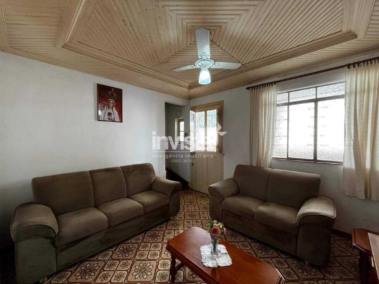 C&oacute;digo: 43888 R$ 400.000,00 Casa &agrave; venda em Santos-SP no bairro Vila Mathias, com 2 dormit&oacute;rios e 66m&sup2; 66 m&sup2; 2 quartos 0 vagas - Santos