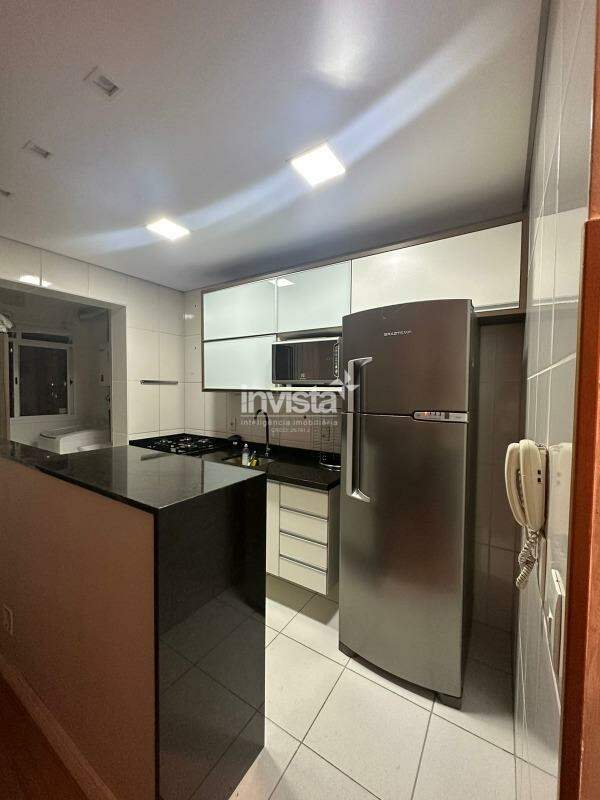 Apartamento para aluguel no bairro Marap&eacute; - Santos