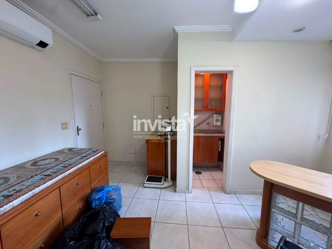 Sala Comercial &agrave; venda no bairro Boqueir&atilde;o - Santos