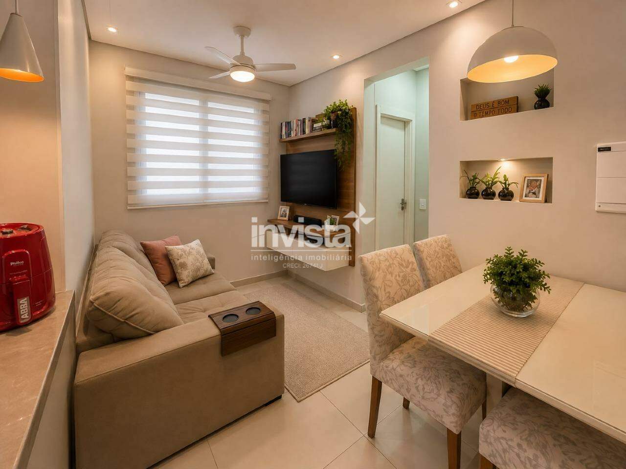 C&oacute;digo: 43907 R$ 280.000,00 Apartamento &agrave; venda em Santos-SP no bairro AREIA BRANCA, com 2 dormit&oacute;rios e 39m&sup2; 39 m&sup2; 2 quartos 0 vagas - Santos