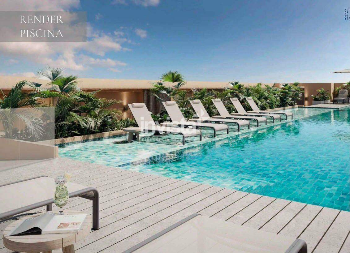 C&oacute;digo: 43928 R$ 670.000,00 Apartamento &agrave; venda em Santos-SP no bairro Ponta da Praia, com 1 dormit&oacute;rio e 55m&sup2; 55 m&sup2; 1 quarto 1 vaga - Santos
