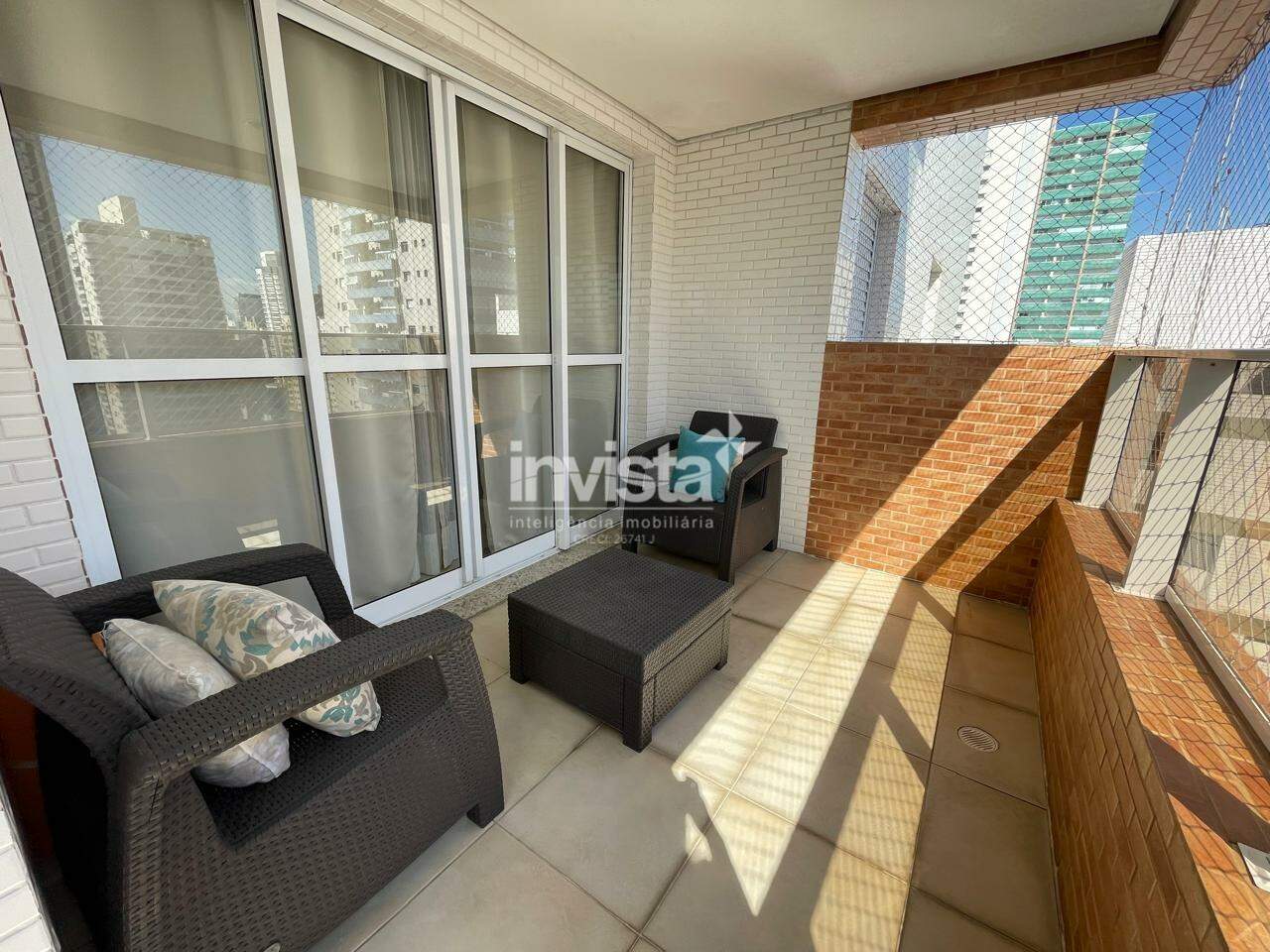 Apartamento para aluguel no bairro Boqueir&atilde;o - Santos