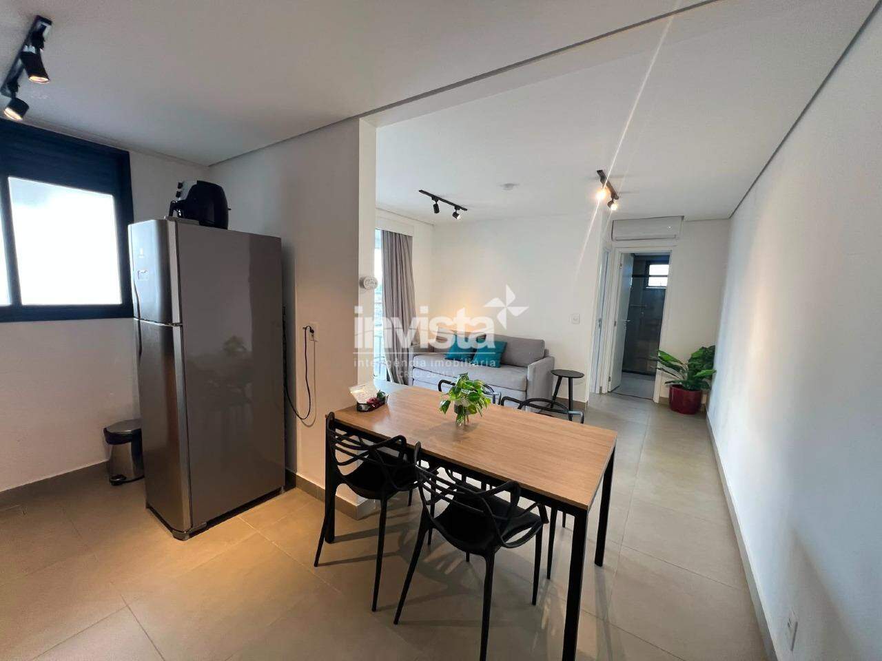 Apartamento para loca&ccedil;&atilde;o na Ponta da Praia - Santos