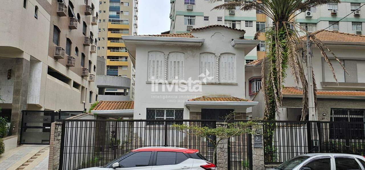C&oacute;digo: 43950 R$ 20.000,00 Casa Duplex para alugar em Santos-SP no bairro Gonzaga, com 3 dormit&oacute;rios e 283m&sup2; 283 m&sup2; 3 quartos 15 vagas - Santos