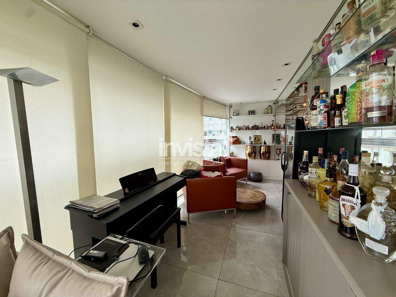 Apartamento para aluguel no bairro Aparecida - Santos