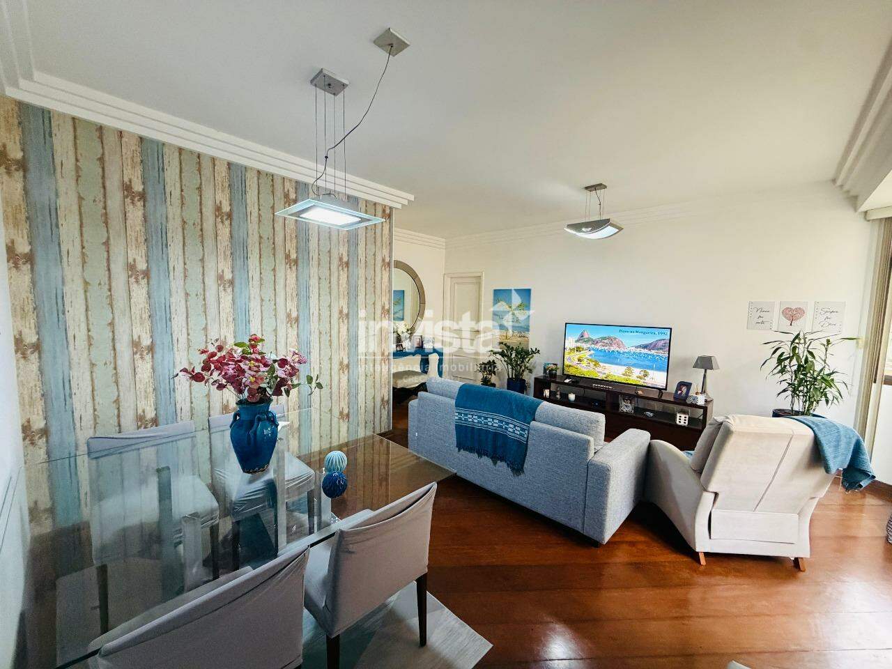 C&oacute;digo: 43963 R$ 1.360.000,00 Apartamento &agrave; venda em Santos-SP no bairro Boqueir&atilde;o, com 3 dormit&oacute;rios e 120m&sup2; 120 m&sup2; 3 quartos 1 vaga - Santos