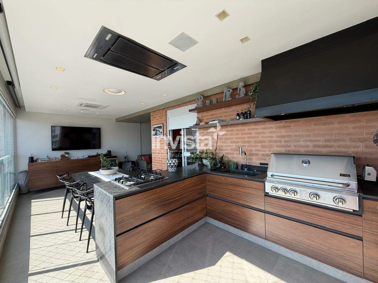 C&oacute;digo: 43973 R$ 2.200.000,00 Apartamento &agrave; venda em Santos-SP no bairro Boqueir&atilde;o, com 3 dormit&oacute;rios e 127m&sup2; 127 m&sup2; 3 quartos 2 vagas - Santos