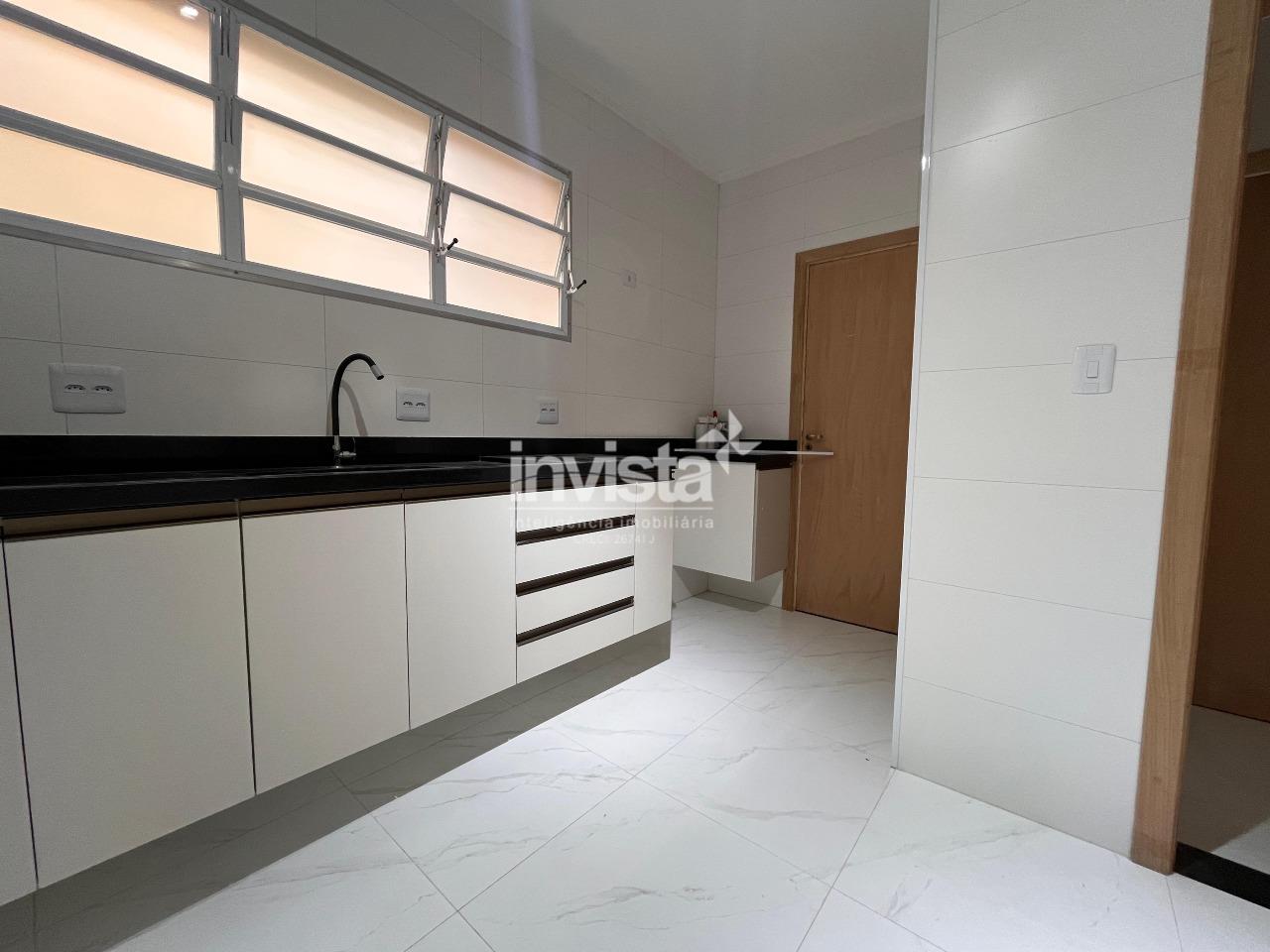 Apartamento para aluguel no bairro Jos&eacute; Menino - Santos