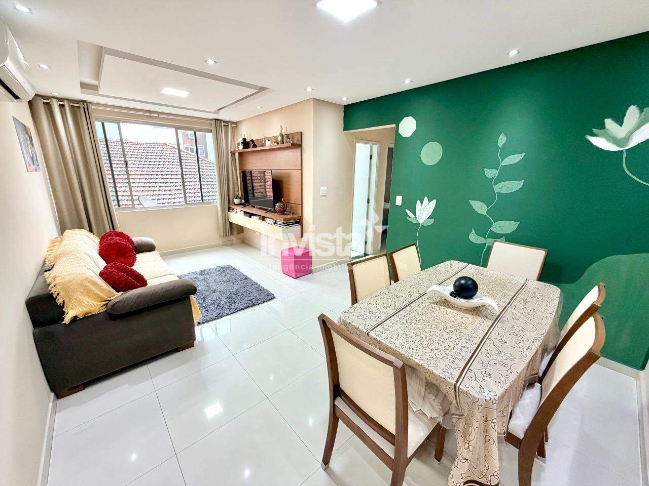C&oacute;digo: 44018 R$ 698.000,00 Apartamento &agrave; venda em Santos-SP no bairro Boqueir&atilde;o, com 3 dormit&oacute;rios e 94m&sup2; 94 m&sup2; 3 quartos 1 vaga - Santos