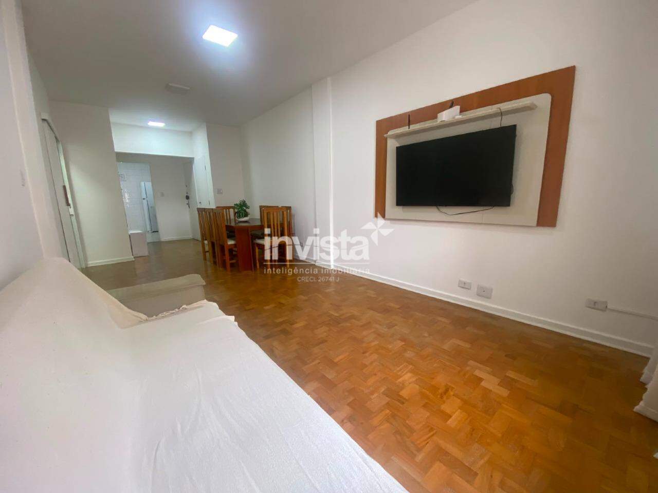 ALUGA-SE APARTAMENTO MOBILIADO &ndash; BOQUEIR&Atilde;O 2 Quartos sendo 1 Su&iacute;te &ndash; 100% Mobiliado - Santos