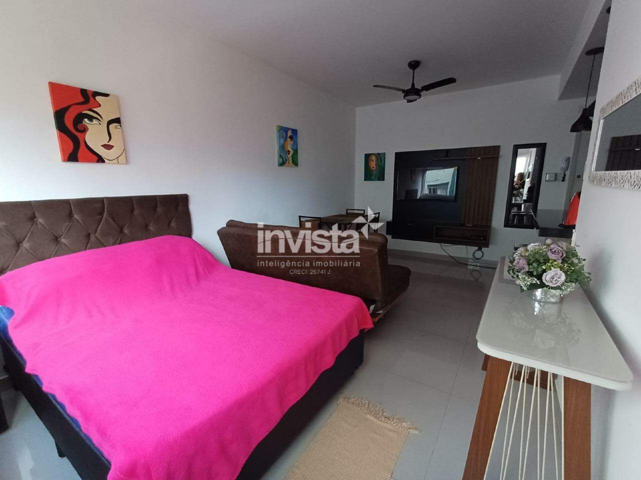 C&oacute;digo: 44026 R$ 3.400,00 Studio para alugar em Santos-SP no bairro Gonzaga, com 0 dormit&oacute;rio e 40m&sup2; 40 m&sup2; 0 quartos 0 vagas - Santos