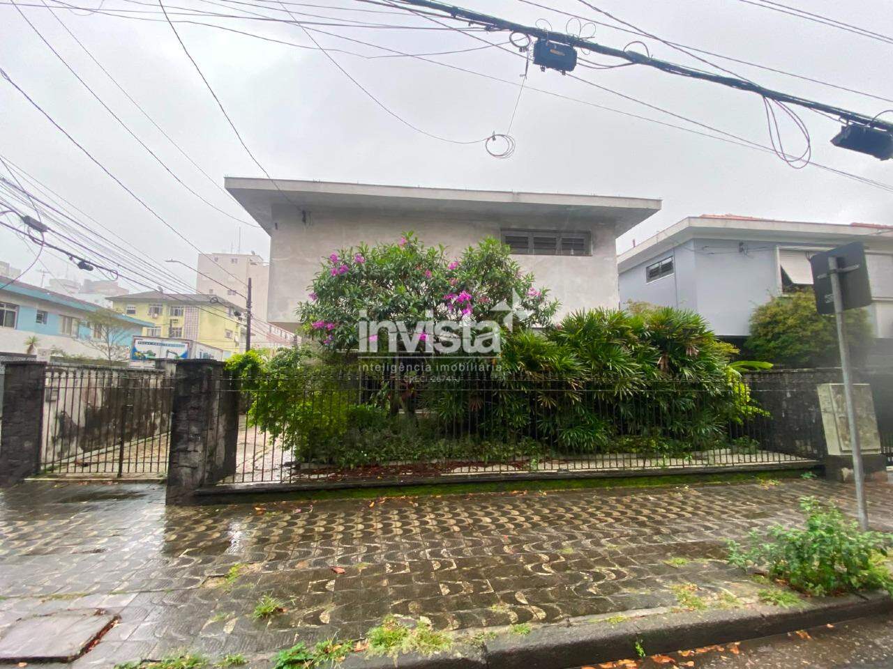 C&oacute;digo: 44027 R$ 22.000,00 Sobrado para alugar em Santos-SP no bairro Ponta da Praia, com 5 dormit&oacute;rios e 369m&sup2; 369 m&sup2; 5 quartos 0 vagas - Santos