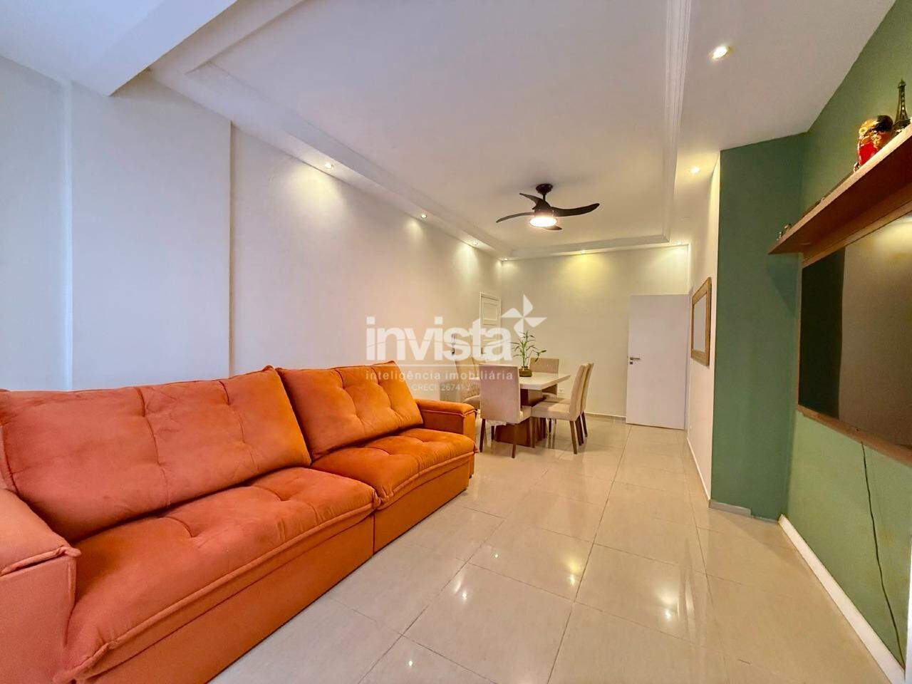C&oacute;digo: 44035 R$ 6.000,00 Apartamento para alugar em Santos-SP no bairro Gonzaga, com 3 dormit&oacute;rios e 126m&sup2; 126 m&sup2; 3 quartos 1 vaga - Santos