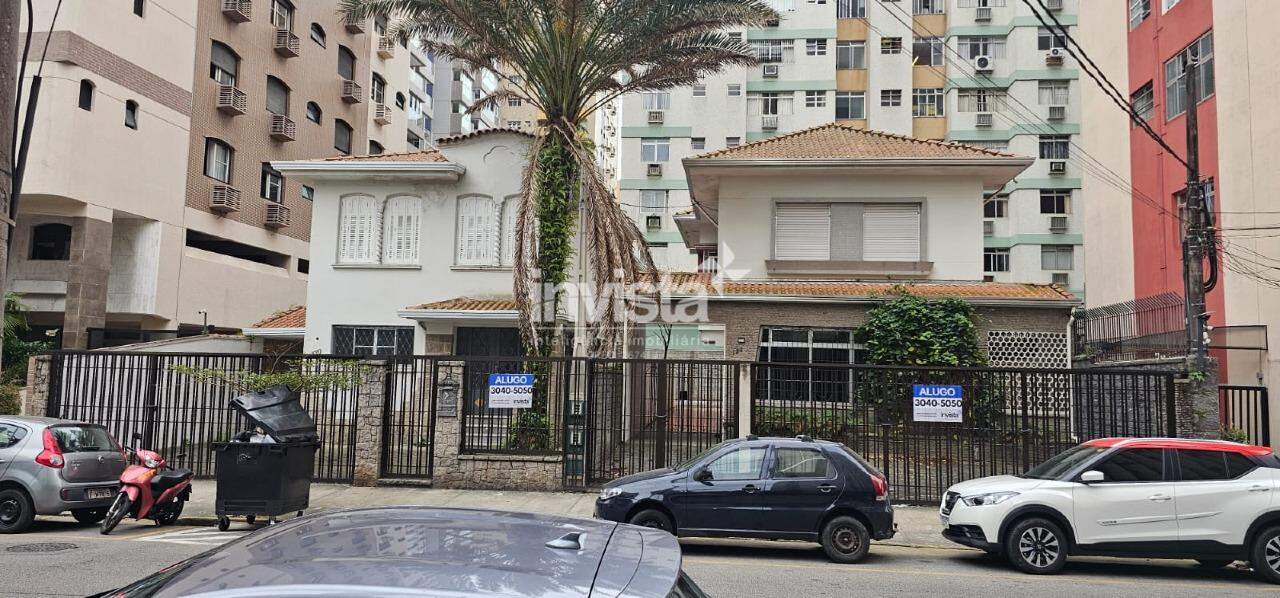 C&oacute;digo: 44038 R$ 39.000,00 Casa Duplex para alugar em Santos-SP no bairro Gonzaga, com 0 dormit&oacute;rio e 520m&sup2; 520 m&sup2; 0 quartos 27 vagas - Santos