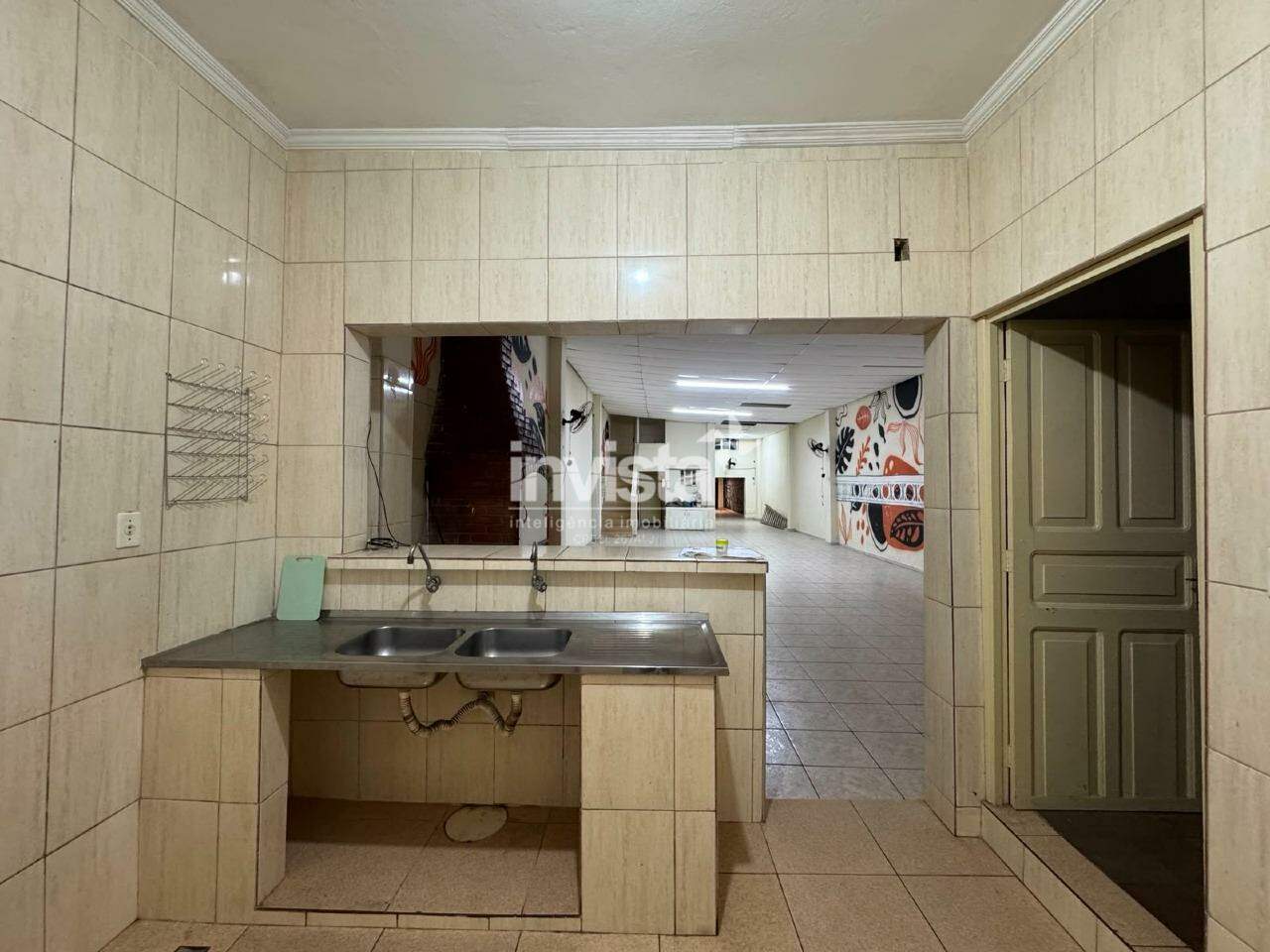 Casa Comercial | Loja | Ponto comercial para Alugar na Encruzilhada em Santos - Santos