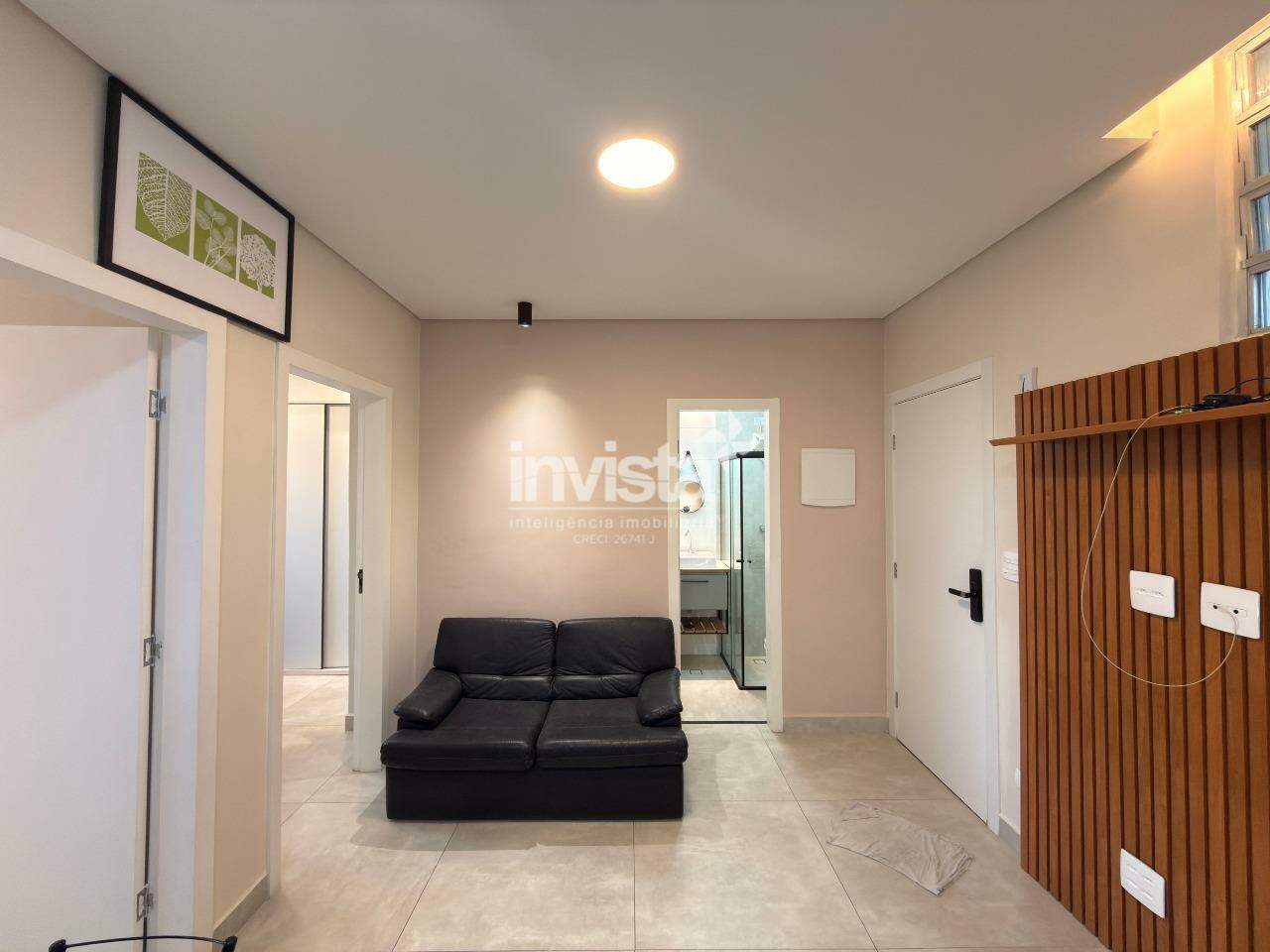 C&oacute;digo: 44062 R$ 3.700,00 Apartamento para alugar em Santos-SP no bairro Gonzaga, com 2 dormit&oacute;rios e 55m&sup2; 55 m&sup2; 2 quartos 0 vagas - Santos