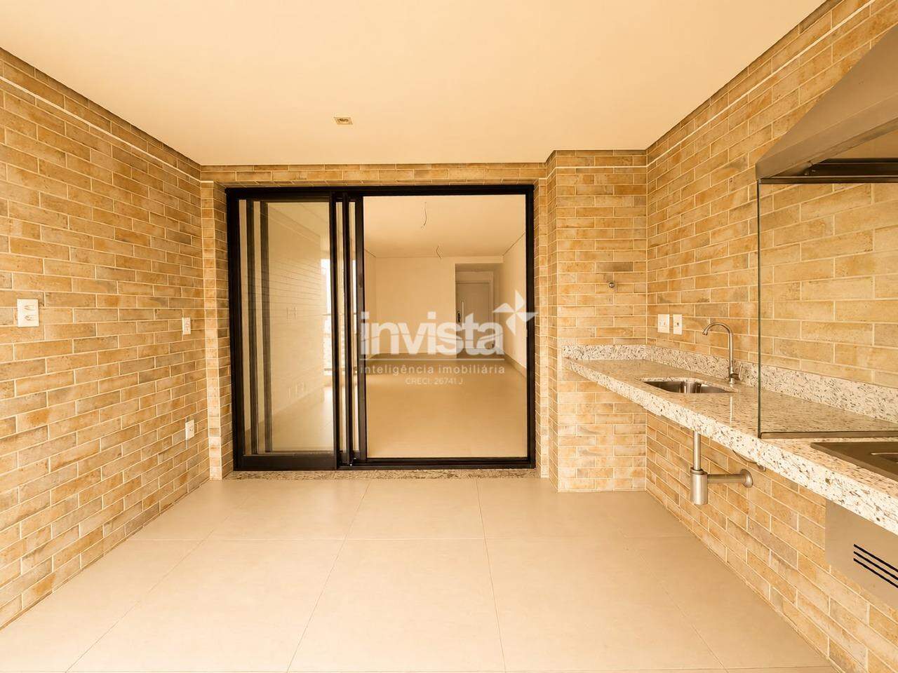 Apartamento &agrave; venda no bairro Pomp&eacute;ia - Santos