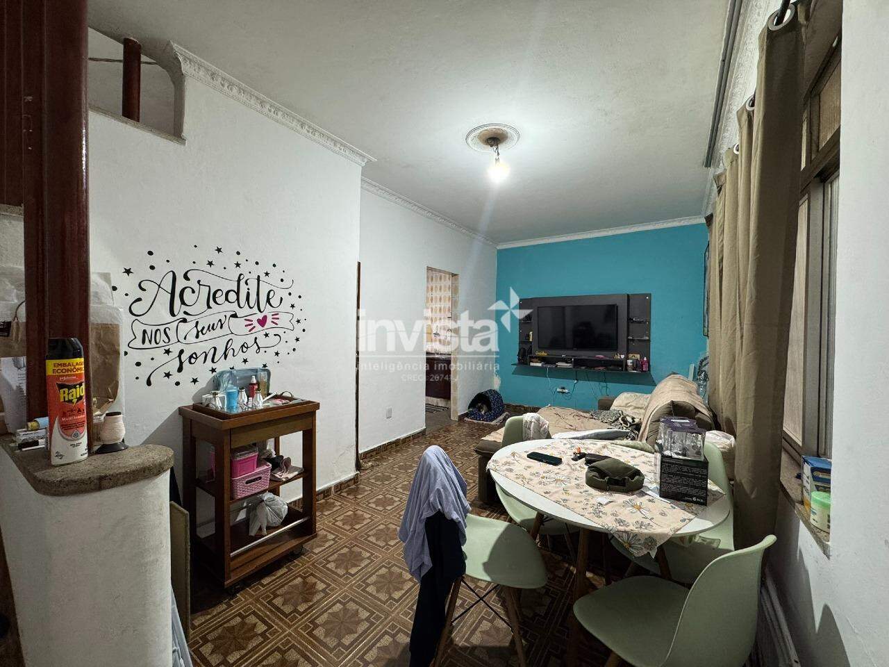 C&oacute;digo: 44086 R$ 350.000,00 Casa &agrave; venda em Santos-SP no bairro Macuco, com 2 dormit&oacute;rios e 66m&sup2; 66 m&sup2; 2 quartos 0 vagas - Santos
