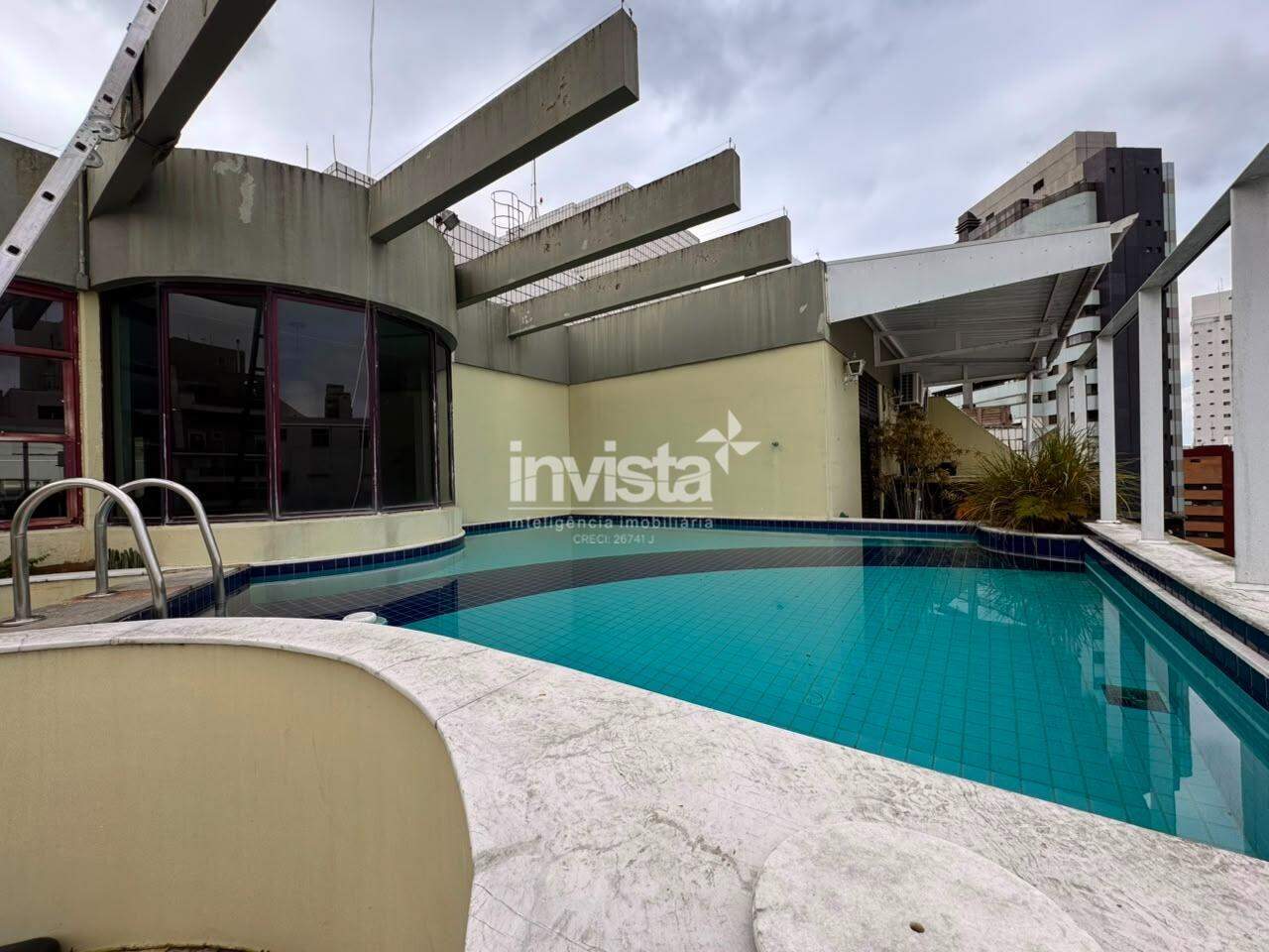 C&oacute;digo: 44091 R$ 3.900.000,00 Cobertura &agrave; venda em Santos-SP no bairro Gonzaga, com 4 dormit&oacute;rios e 300m&sup2; 300 m&sup2; 4 quartos 3 vagas - Santos