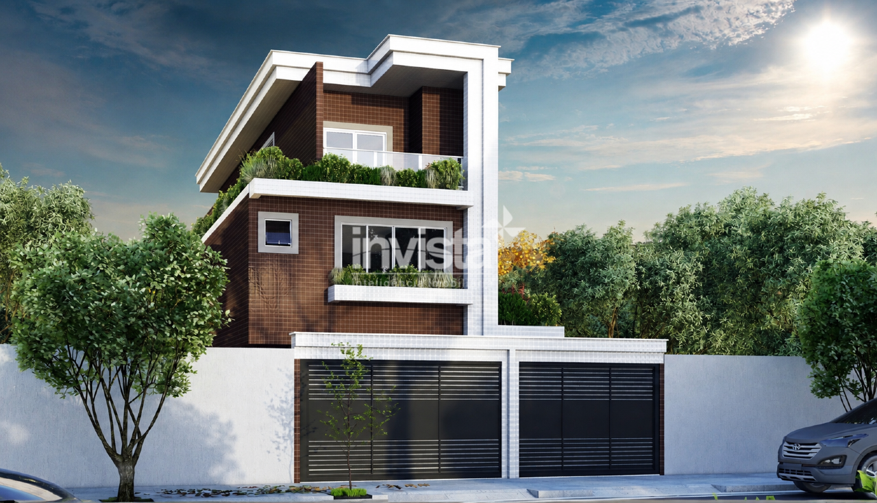 C&oacute;digo: 44103 R$ 1.990.000,00 Casa &agrave; venda em Santos-SP no bairro Embar&eacute;, com 3 dormit&oacute;rios e 203m&sup2; 203 m&sup2; 3 quartos 1 vaga - Santos