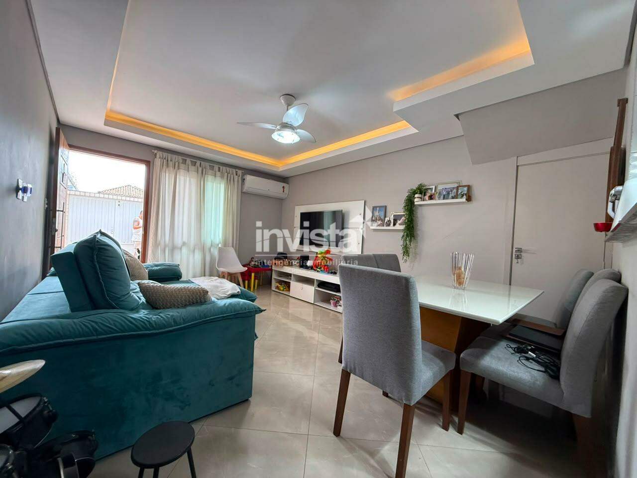 C&oacute;digo: 44130 R$ 748.000,00 Casa &agrave; venda em Santos-SP no bairro Estu&aacute;rio, com 3 dormit&oacute;rios e 139m&sup2; 139 m&sup2; 3 quartos 1 vaga - Santos