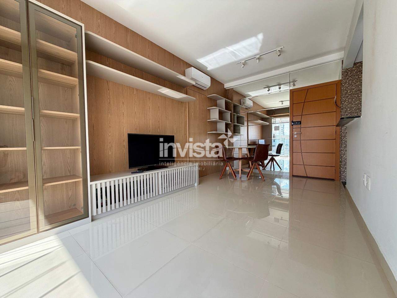 C&oacute;digo: 44134 R$ 5.500,00 Apartamento para alugar em Santos-SP no bairro Embar&eacute;, com 1 dormit&oacute;rio e 52m&sup2; 52 m&sup2; 1 quarto 1 vaga - Santos