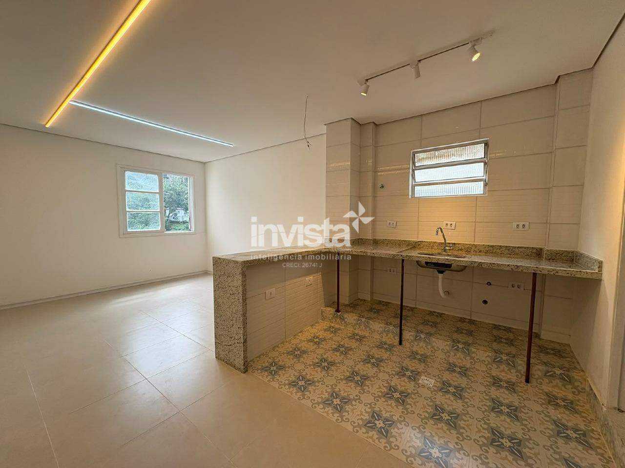 C&oacute;digo: 44142 R$ 255.000,00 Kitnet &agrave; venda em Santos-SP no bairro Jos&eacute; Menino, com 1 dormit&oacute;rio e 29m&sup2; 29 m&sup2; 1 quarto 1 vaga - Santos