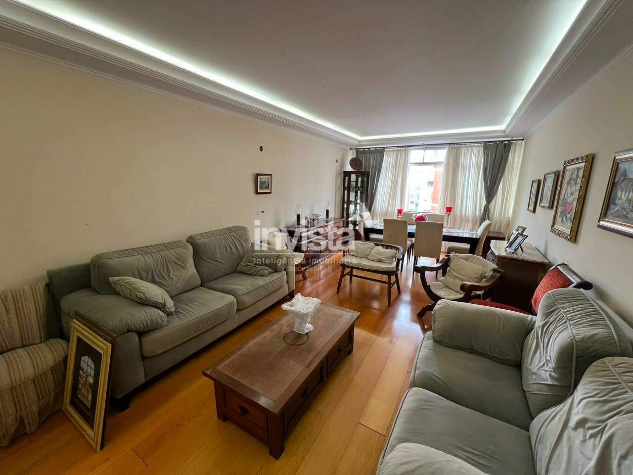 C&oacute;digo: 44144 R$ 1.000.000,00 Apartamento &agrave; venda em Santos-SP no bairro Gonzaga, com 3 dormit&oacute;rios e 150m&sup2; 150 m&sup2; 3 quartos 1 vaga - Santos