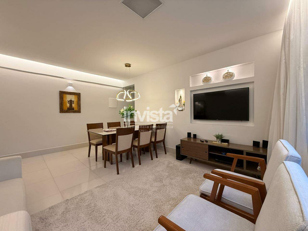 C&oacute;digo: 44148 R$ 910.000,00 Apartamento &agrave; venda em Santos-SP no bairro Boqueir&atilde;o, com 2 dormit&oacute;rios e 100m&sup2; 100 m&sup2; 2 quartos 1 vaga - Santos