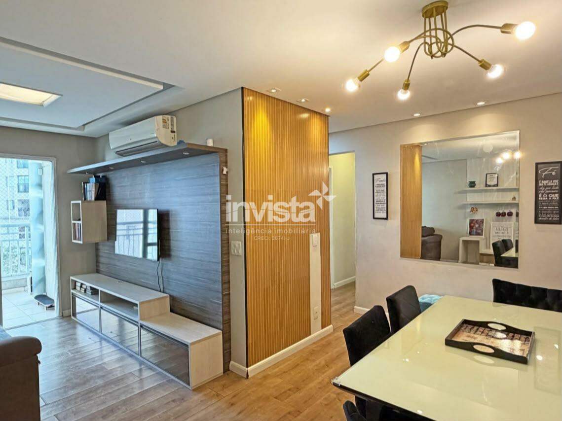 C&oacute;digo: 44152 R$ 5.600,00 Apartamento para alugar em Santos-SP no bairro Marap&eacute;, com 3 dormit&oacute;rios e 85m&sup2; 85 m&sup2; 3 quartos 1 vaga - Santos