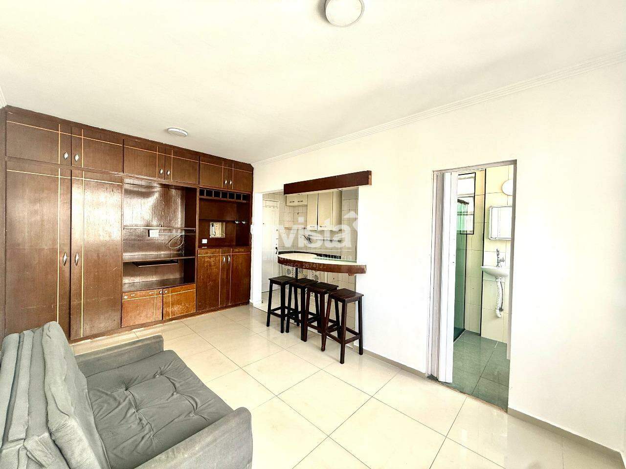 C&oacute;digo: 44160 R$ 265.000,00 Apartamento &agrave; venda em Santos-SP no bairro Boqueir&atilde;o, com 1 dormit&oacute;rio e 26m&sup2; 26 m&sup2; 1 quarto 1 vaga - Santos