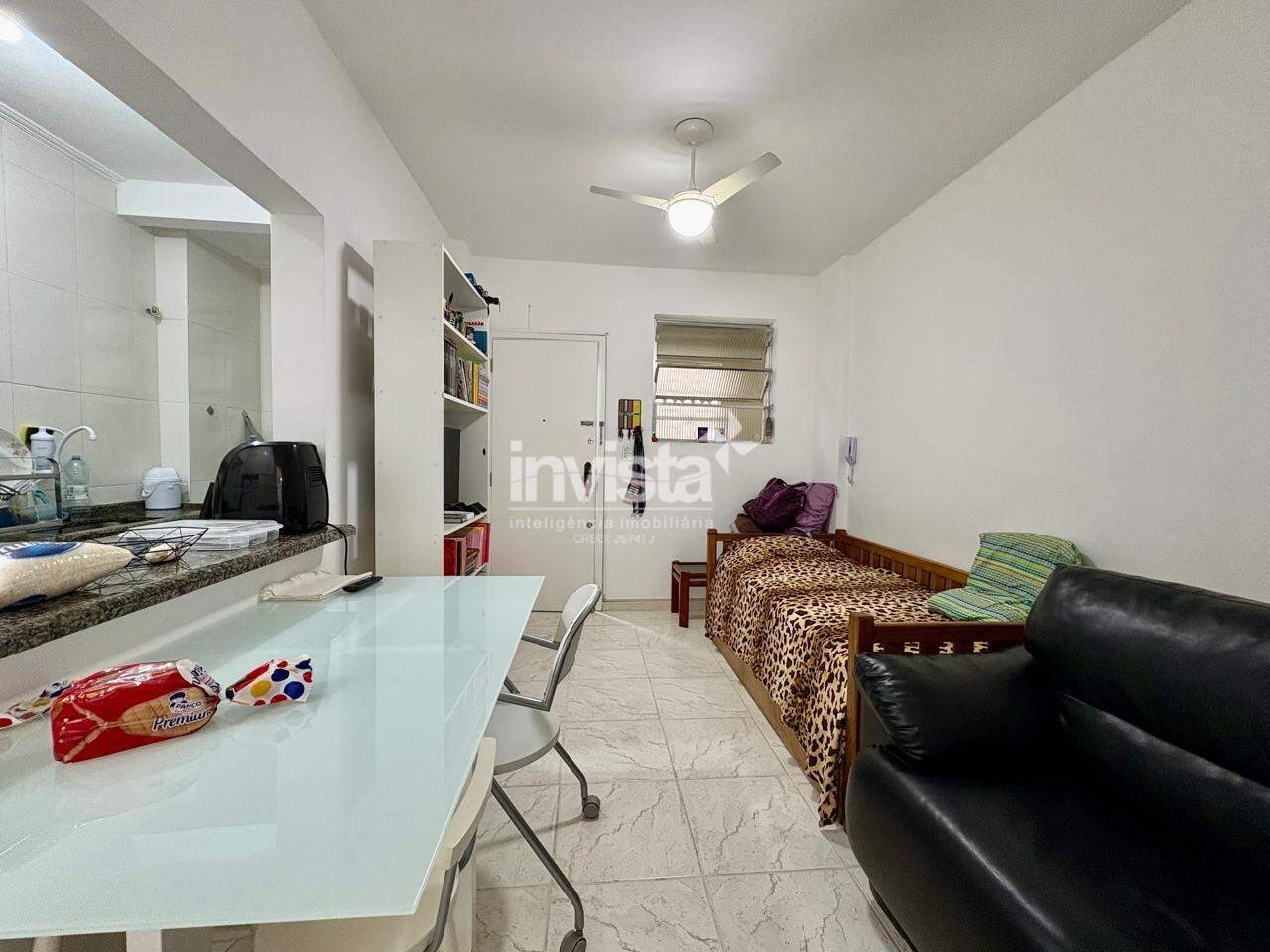 C&oacute;digo: 44177 R$ 350.000,00 Apartamento &agrave; venda em Santos-SP no bairro Pomp&eacute;ia, com 1 dormit&oacute;rio e 54m&sup2; 54 m&sup2; 1 quarto 0 vagas - Santos
