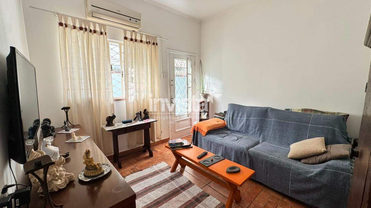 C&oacute;digo: 44212 R$ 335.000,00 Apartamento &agrave; venda em Santos-SP no bairro Boqueir&atilde;o, com 1 dormit&oacute;rio e 48m&sup2; 48 m&sup2; 1 quarto 0 vagas - Santos