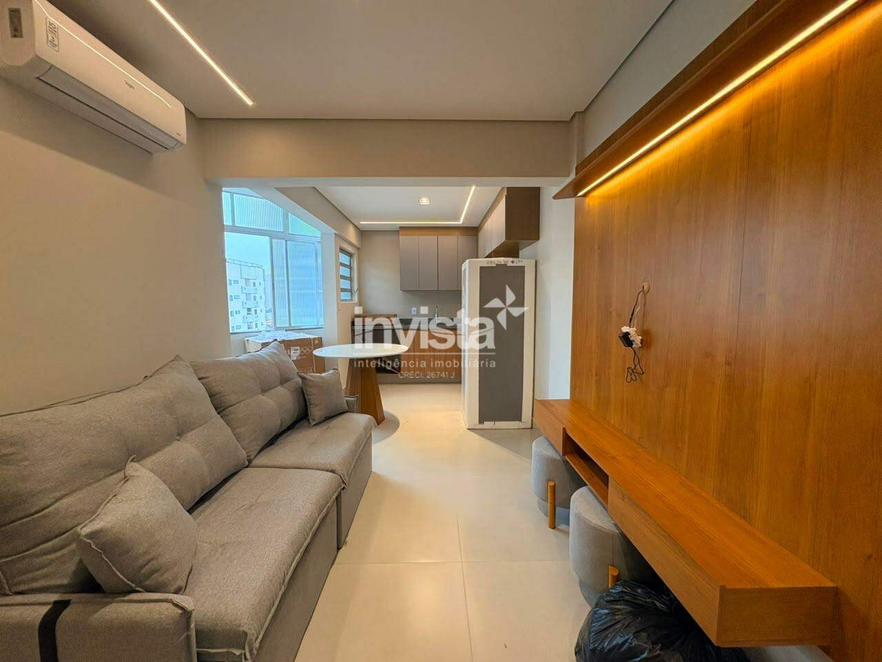 C&oacute;digo: 44220 R$ 3.200,00 Apartamento para alugar em Santos-SP no bairro Jos&eacute; Menino, com 1 dormit&oacute;rio e 43m&sup2; 43 m&sup2; 1 quarto 0 vagas - Santos