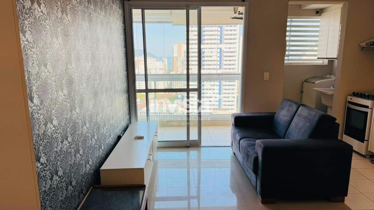 APARTAMENTO MOBILIADO DE 1 DORMIT&Oacute;RIO | BOQUEIR&Atilde;O - Santos