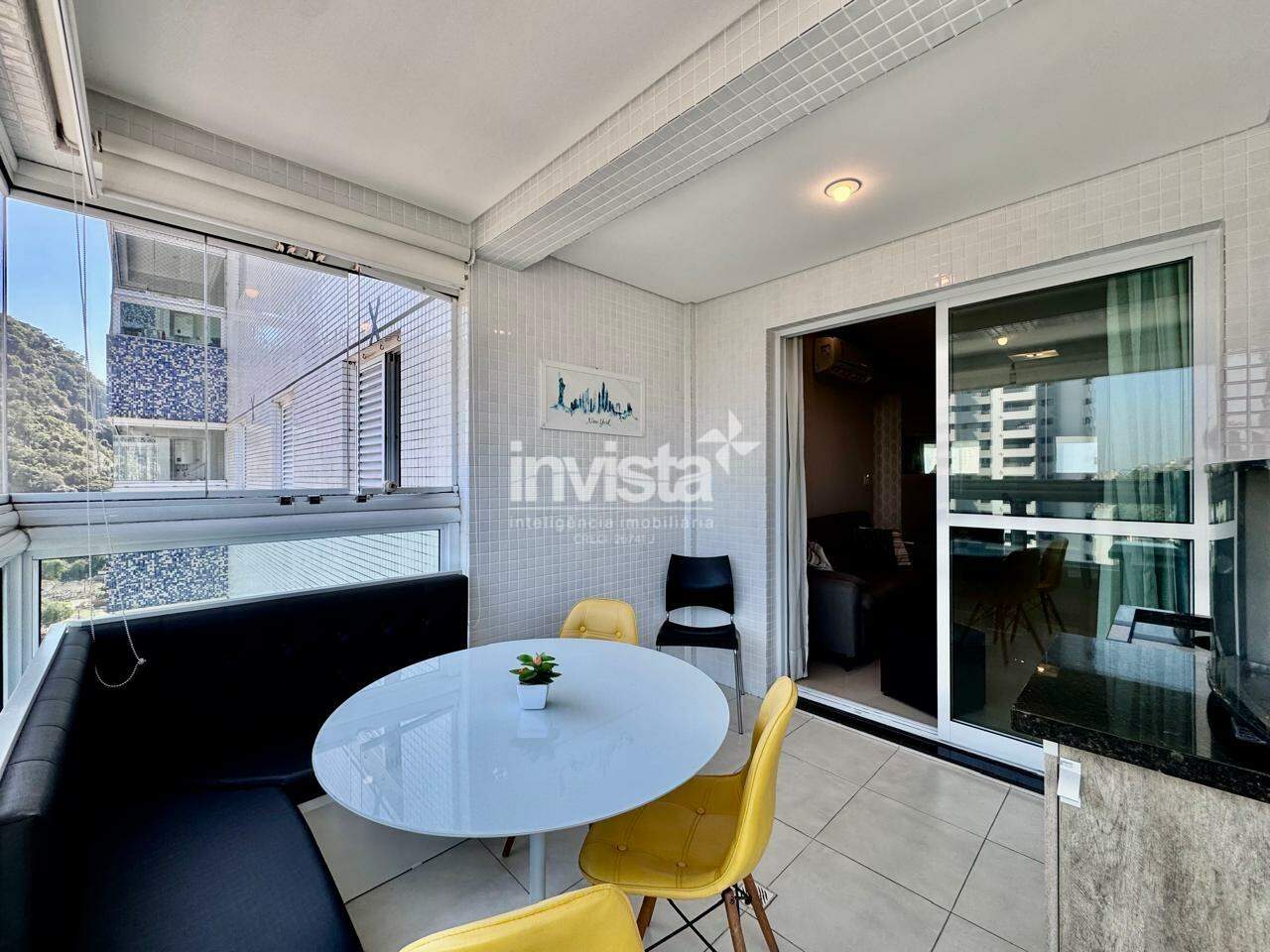 Apartamento para aluguel no bairro Jos&eacute; Menino - Santos