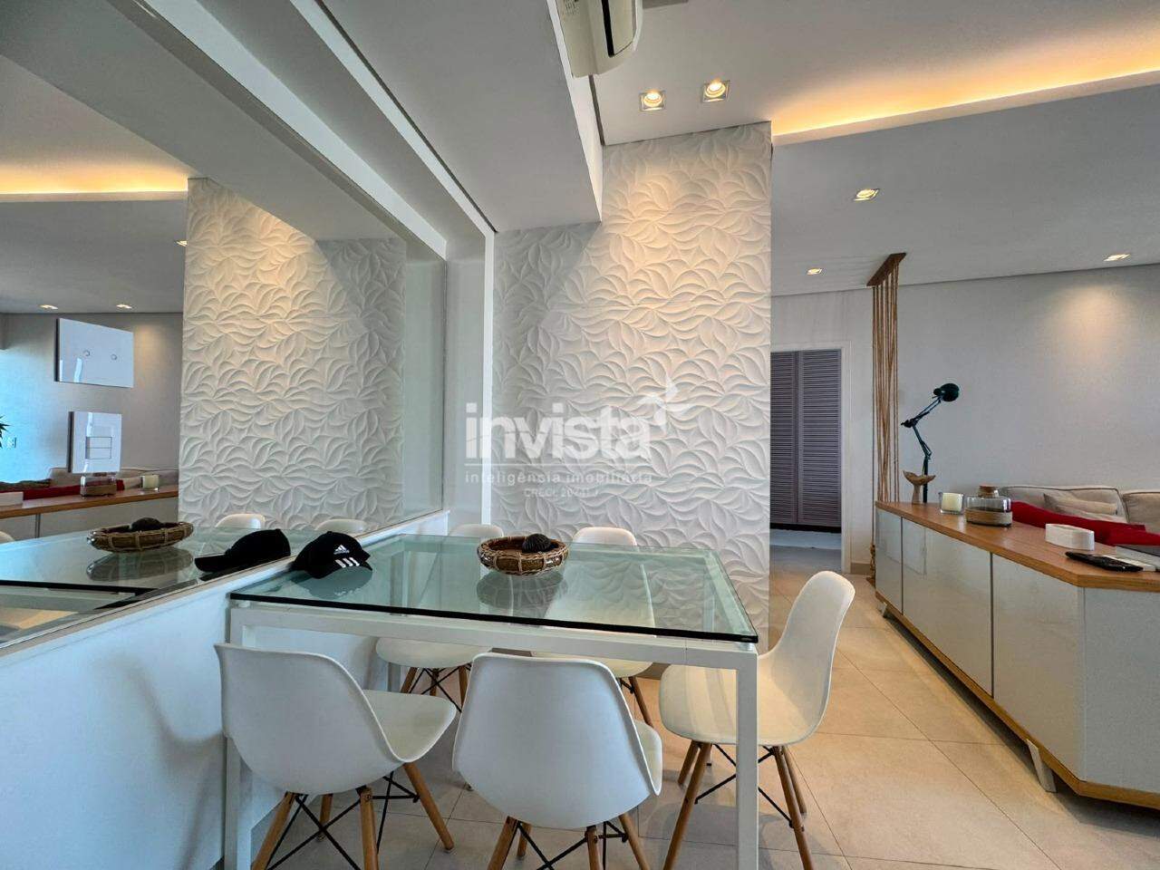APARTAMENTO MOBILIADO COM VISTA PARA O MAR | POMP&Eacute;IA &ndash; SANTOS - Santos