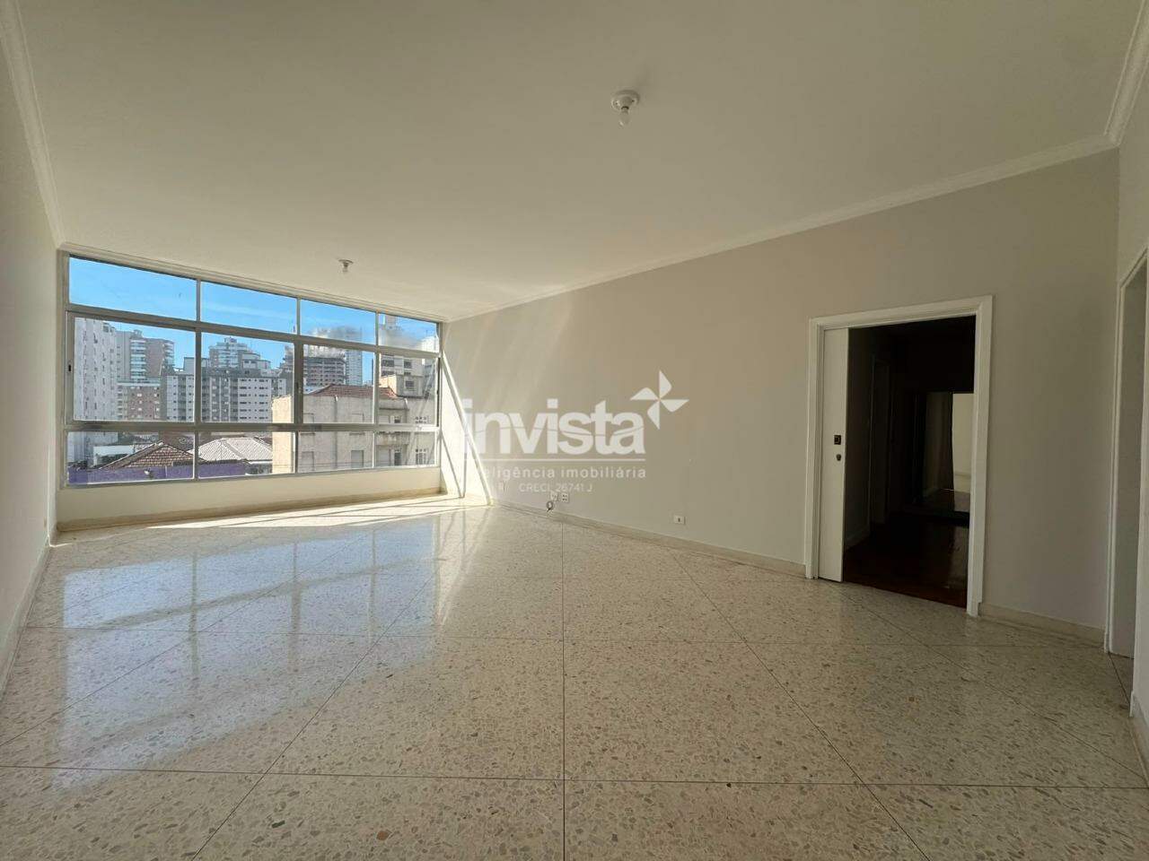 C&oacute;digo: 44237 R$ 6.000,00 Apartamento para alugar em Santos-SP no bairro Boqueir&atilde;o, com 3 dormit&oacute;rios e 158m&sup2; 158 m&sup2; 3 quartos 1 vaga - Santos
