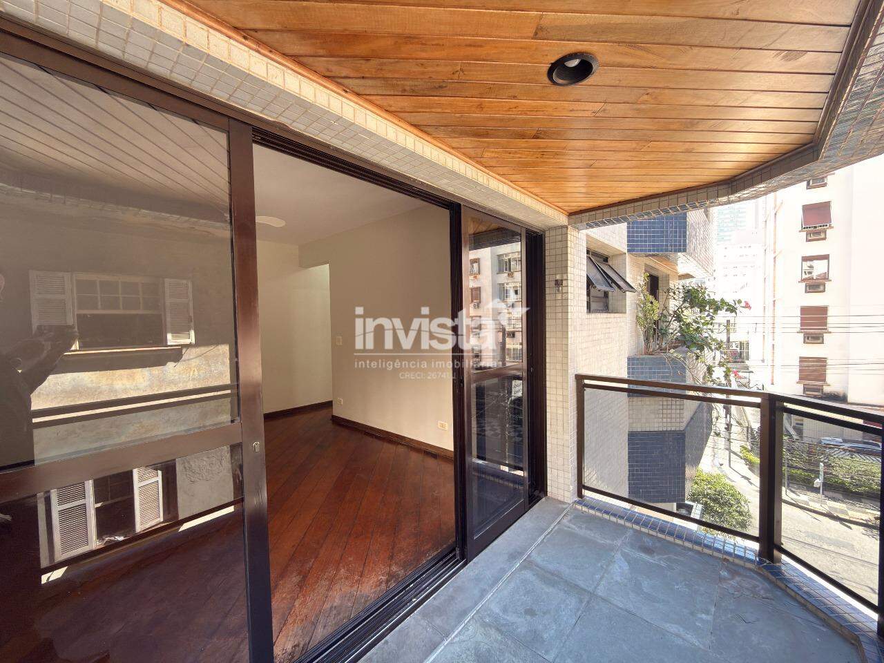 C&oacute;digo: 44244 R$ 3.500,00 Apartamento para alugar em Santos-SP no bairro Boqueir&atilde;o, com 1 dormit&oacute;rio e 54m&sup2; 54 m&sup2; 1 quarto 1 vaga - Santos